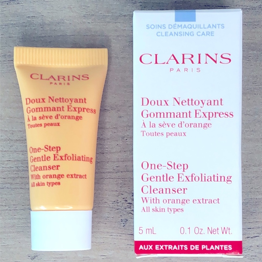 5 for $15✨ Clarins Paris One-Step Gentle Exfoliating Orange Extract Cleanser